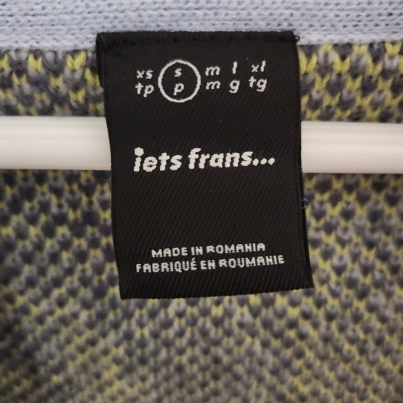 Wave Pattern Zip-Up Cardigan - Picture 4 of 4